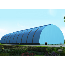 Prefabricated Wide Span Steel Structure Building Coal Storage Workshop Shed